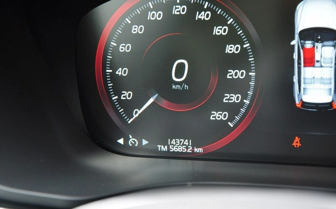Volvo XC 60 cena 139898 przebieg: 143000, rok produkcji 2019 z Orzesze małe 781